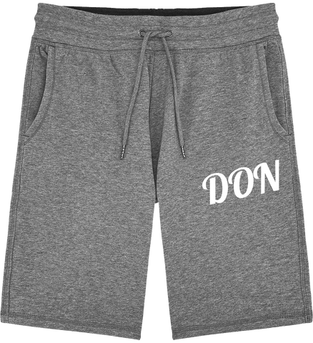 white jogger shorts mens