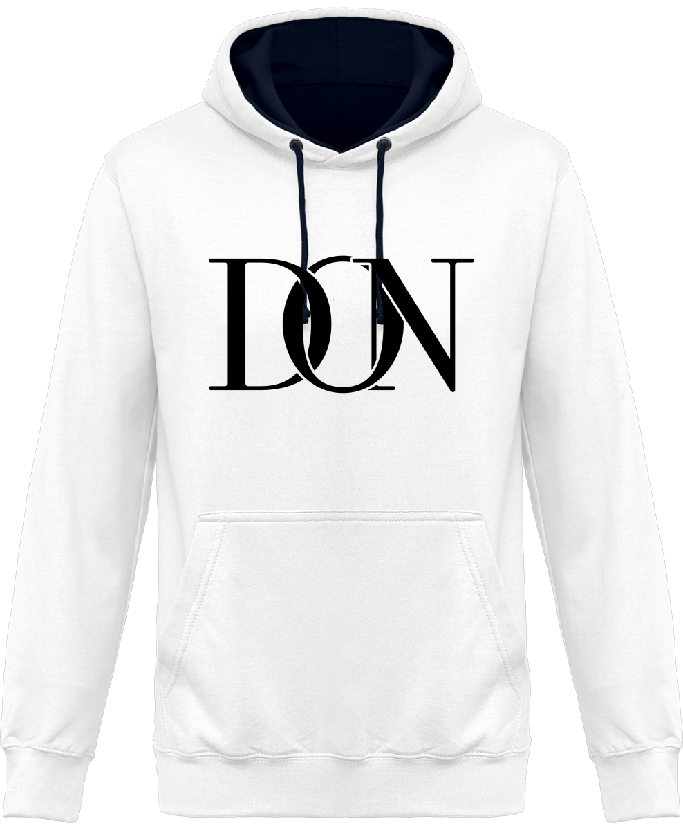 mens plain white hoodie