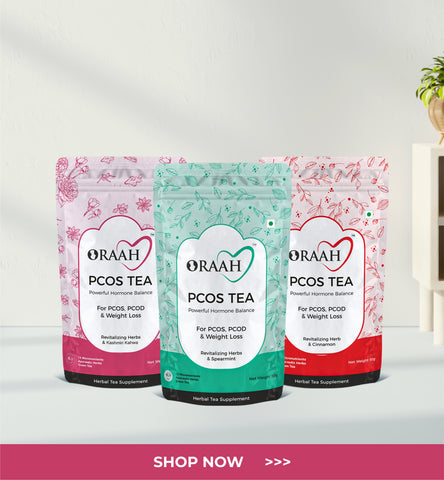 Oraah PCOS PCOD Tea for Irregular Periods