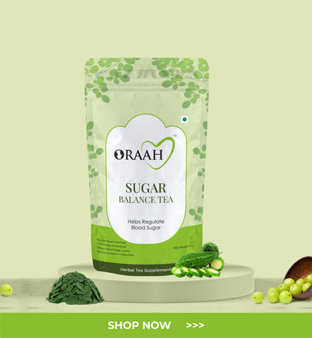 Oraah Sugar Balance tea for control sugar levels