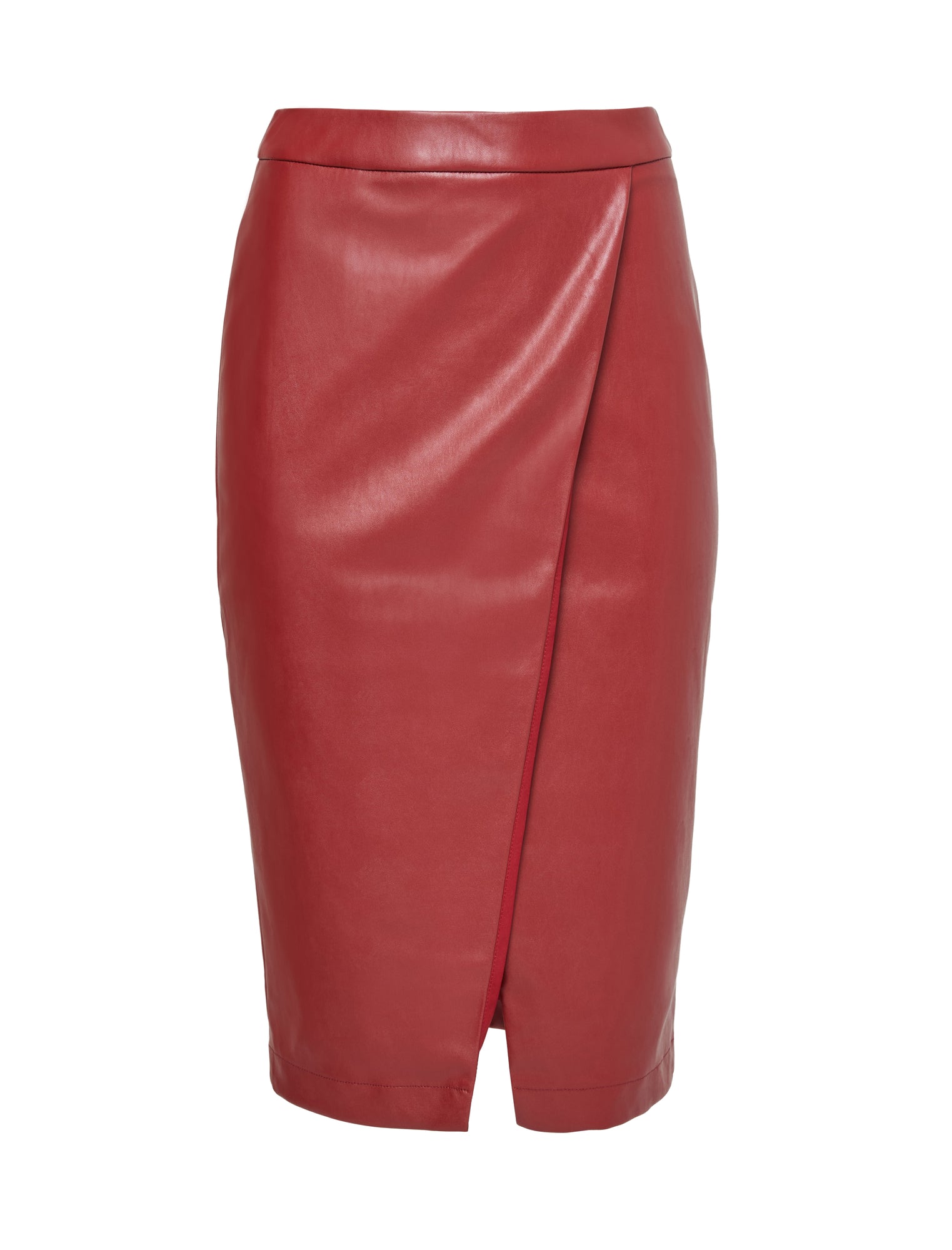 Kerri Faux Leather Skirt - BCBGMAXAZRIA