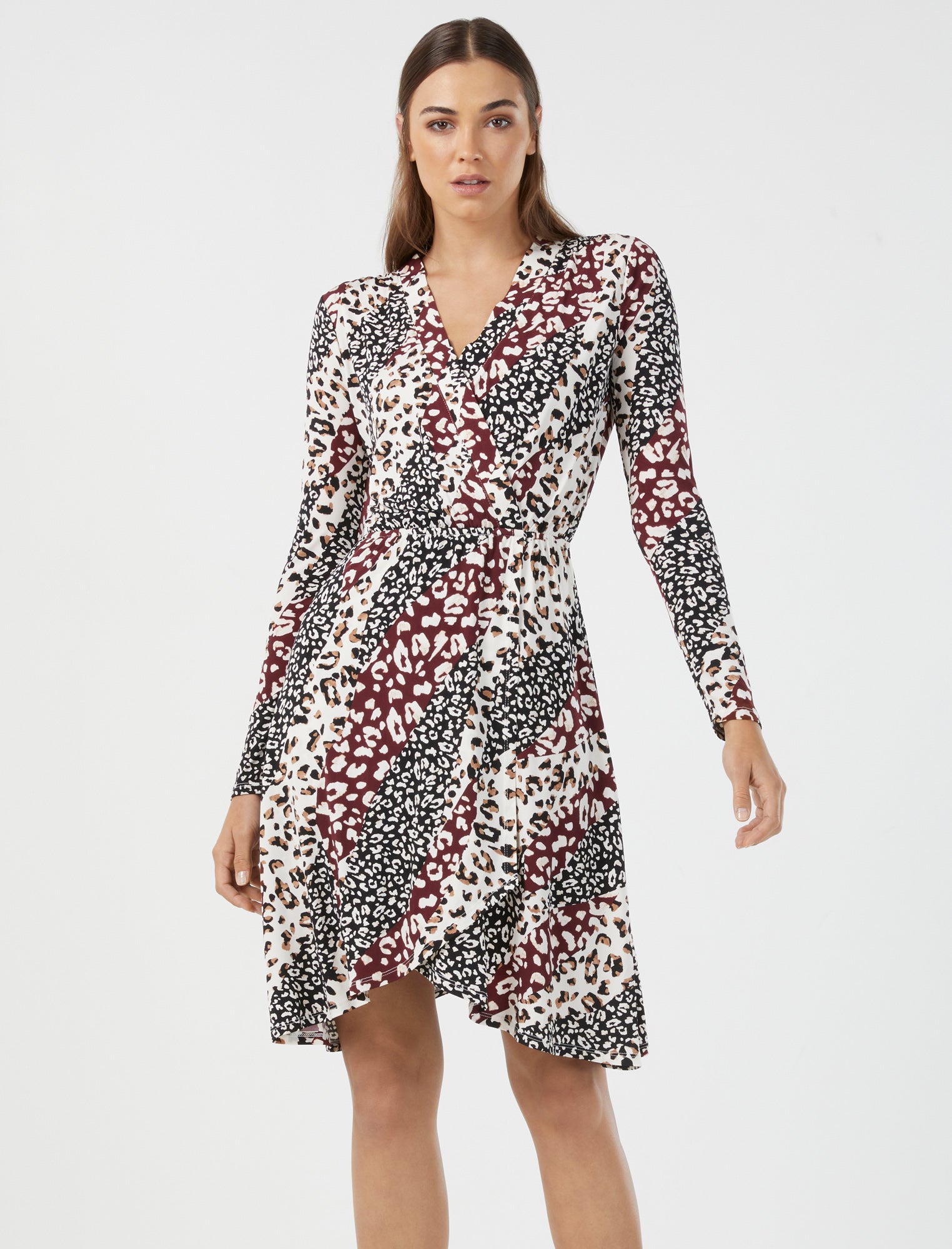 bcbg wrap dress sale