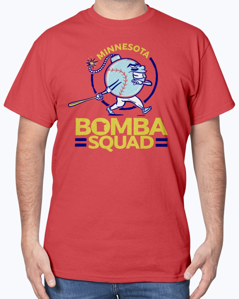 minnesota twins bomba squad shirt