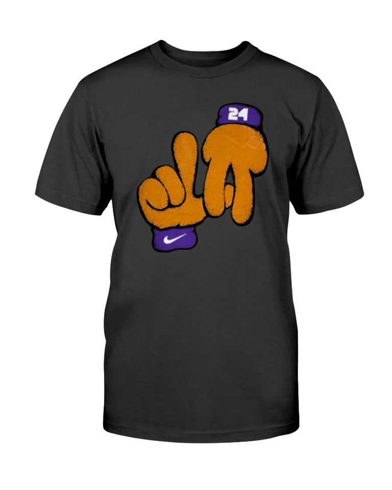 Kobe Bryant Puppets Hand T-Shirt | Brixtee
