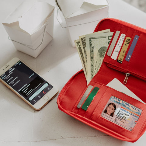 Protect your information with an RFID phone wallet.