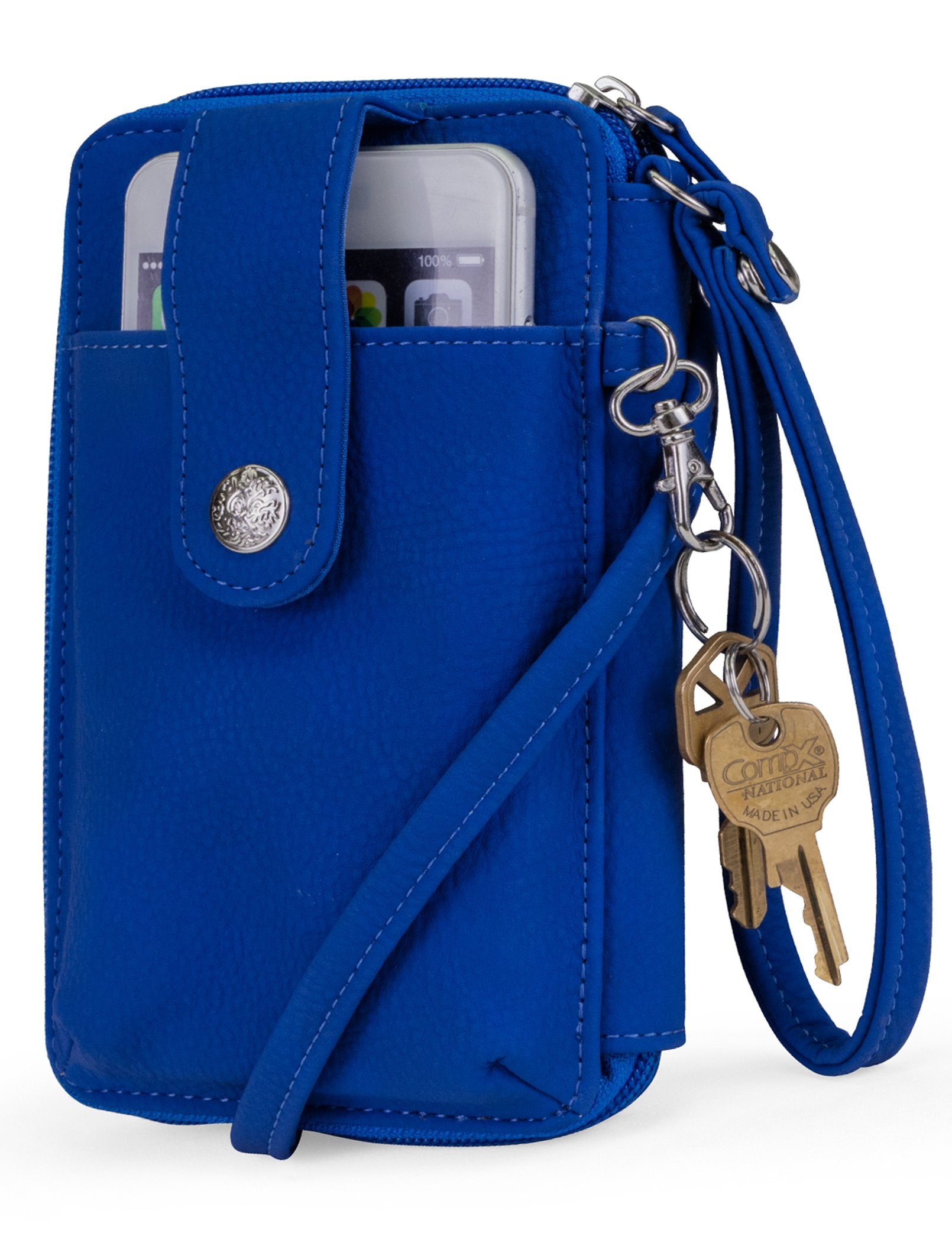 Jacqui RFID Crossbody Cell  Phone  Purse  Wallet  Mundi Wallets 