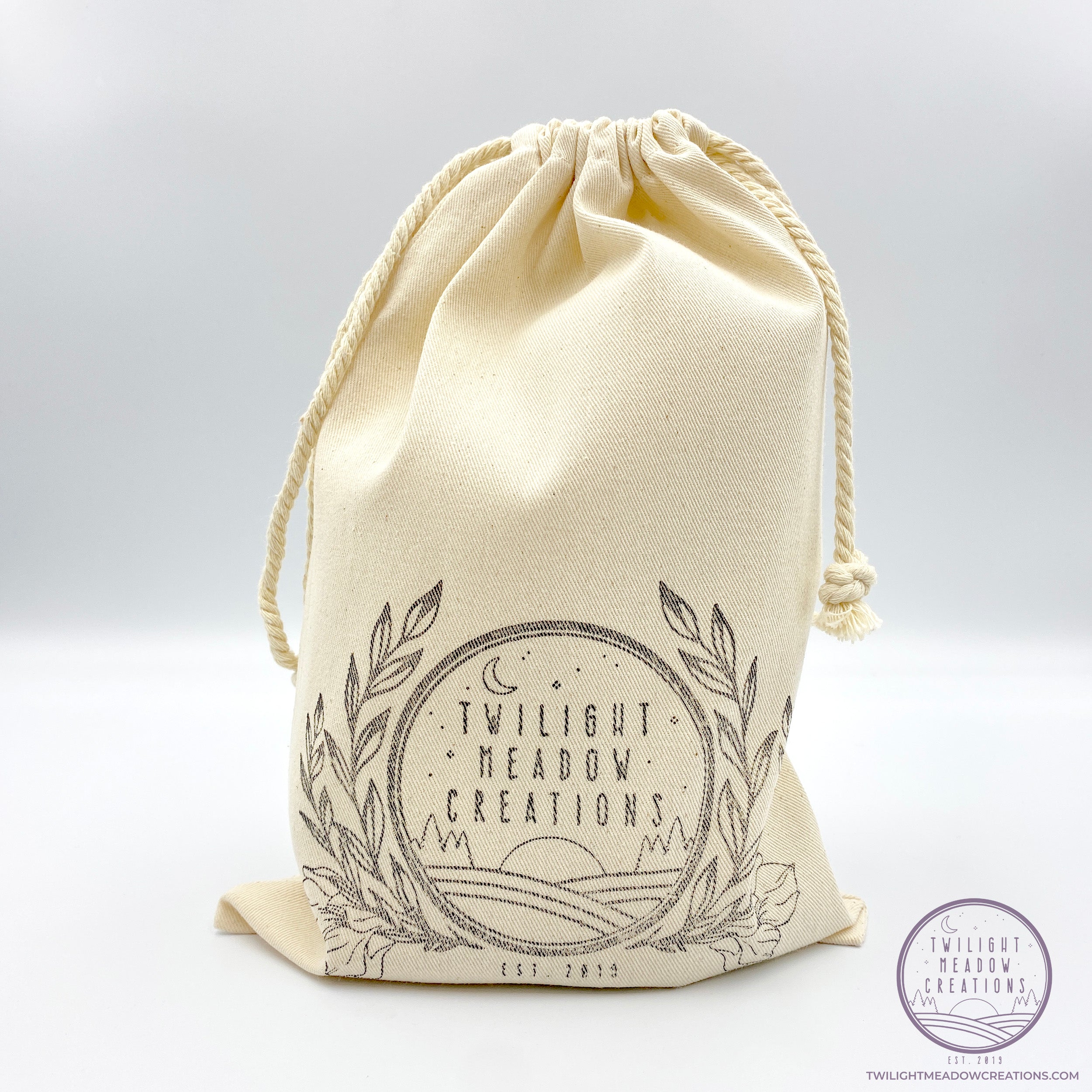 Cotton Storage Bag | Twilight Meadow Creations | Reviews on Judge.me