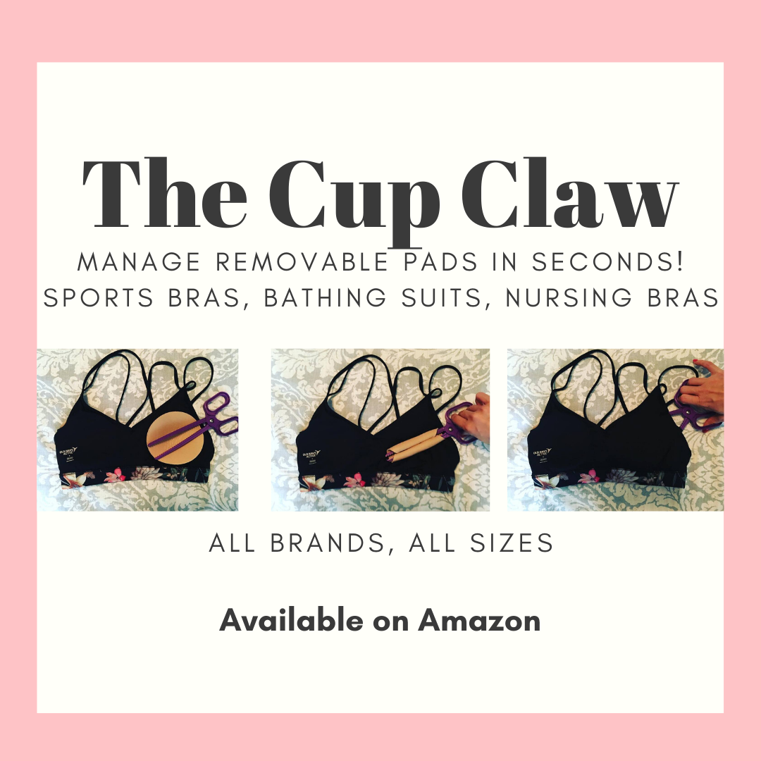 The Original Cup Claw- Easy Removable Pad Insertion & Removal Tool