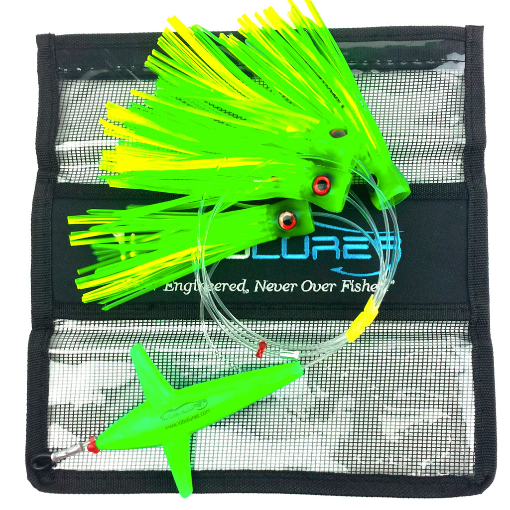 Lobo Lures #222 Tuna Crack Commotion Splash Machine Tuna Bullet Daisy