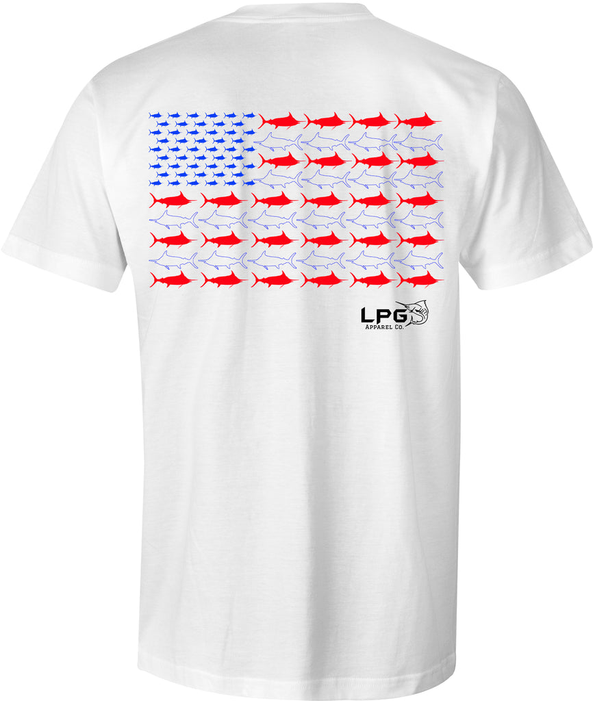 LPG Americano Patriotic Big Game Fish Edition Long Sleeve