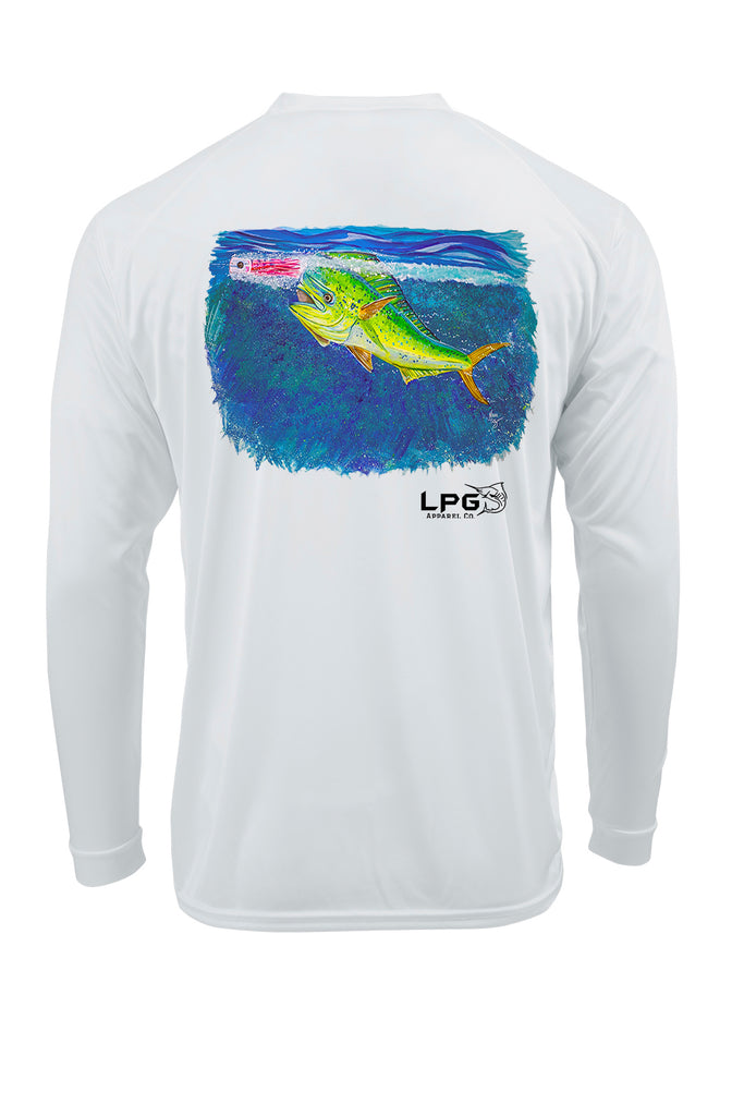 Women's Mahi UPF 50+ Microfiber Performance Fishing Shirt Long Sleeve  Seafoam