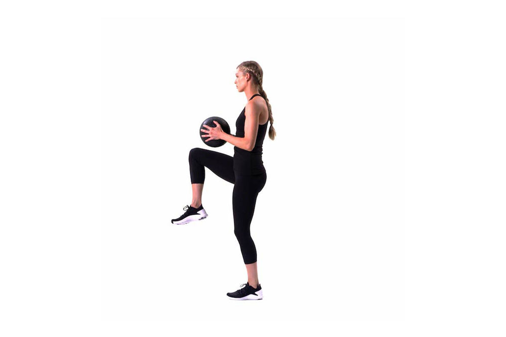 Single-Leg Med Ball RDL — SHOCK – Ashley Steele