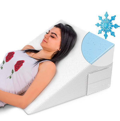 Almohada DreamOn Bertolini viscoelastica ergonómica gel 60x40