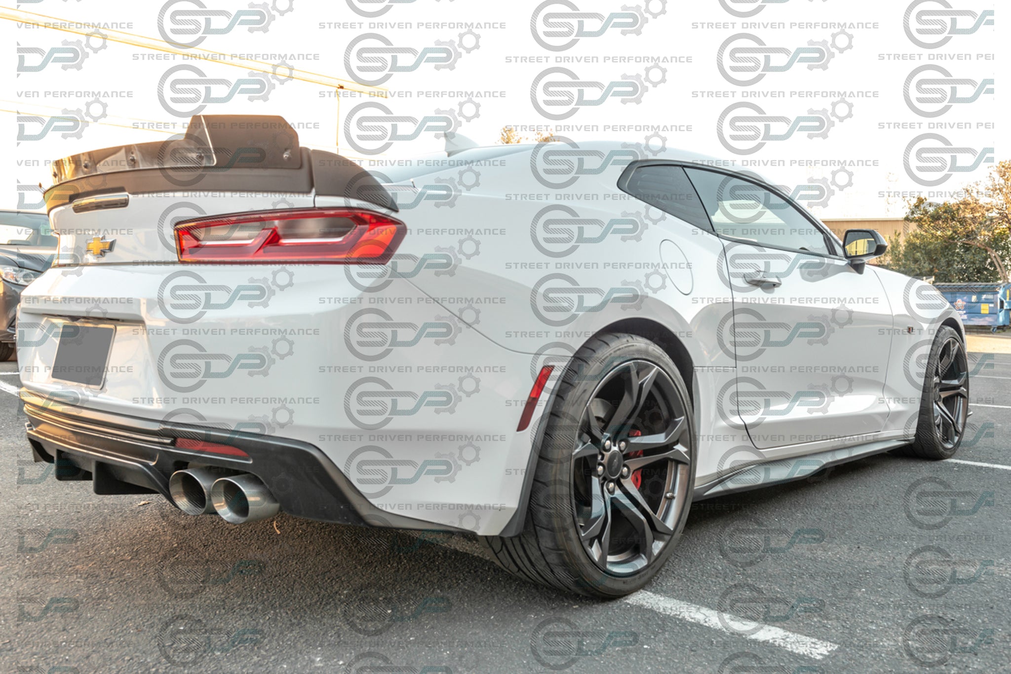 6th Gen Camaro Extended Front & Rear Splash Guards / Mud Flaps for