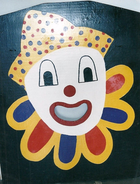 Clown Face Buttons Bean Bag Toss