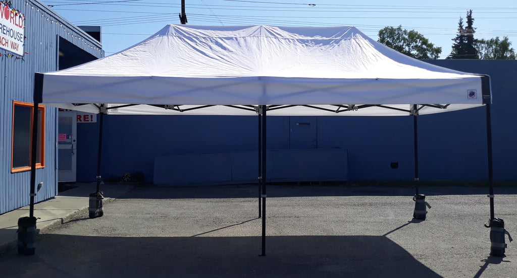 Tent - 10x20 Scissor - White