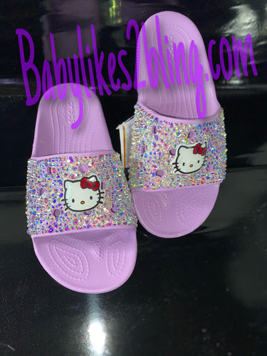 PREORDER* KIDS CUSTOM BLING CROCS – Hems and Hers