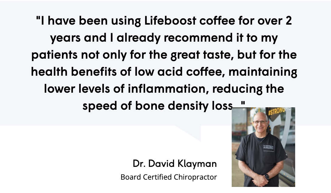 Testimonial from Dr. Klayman