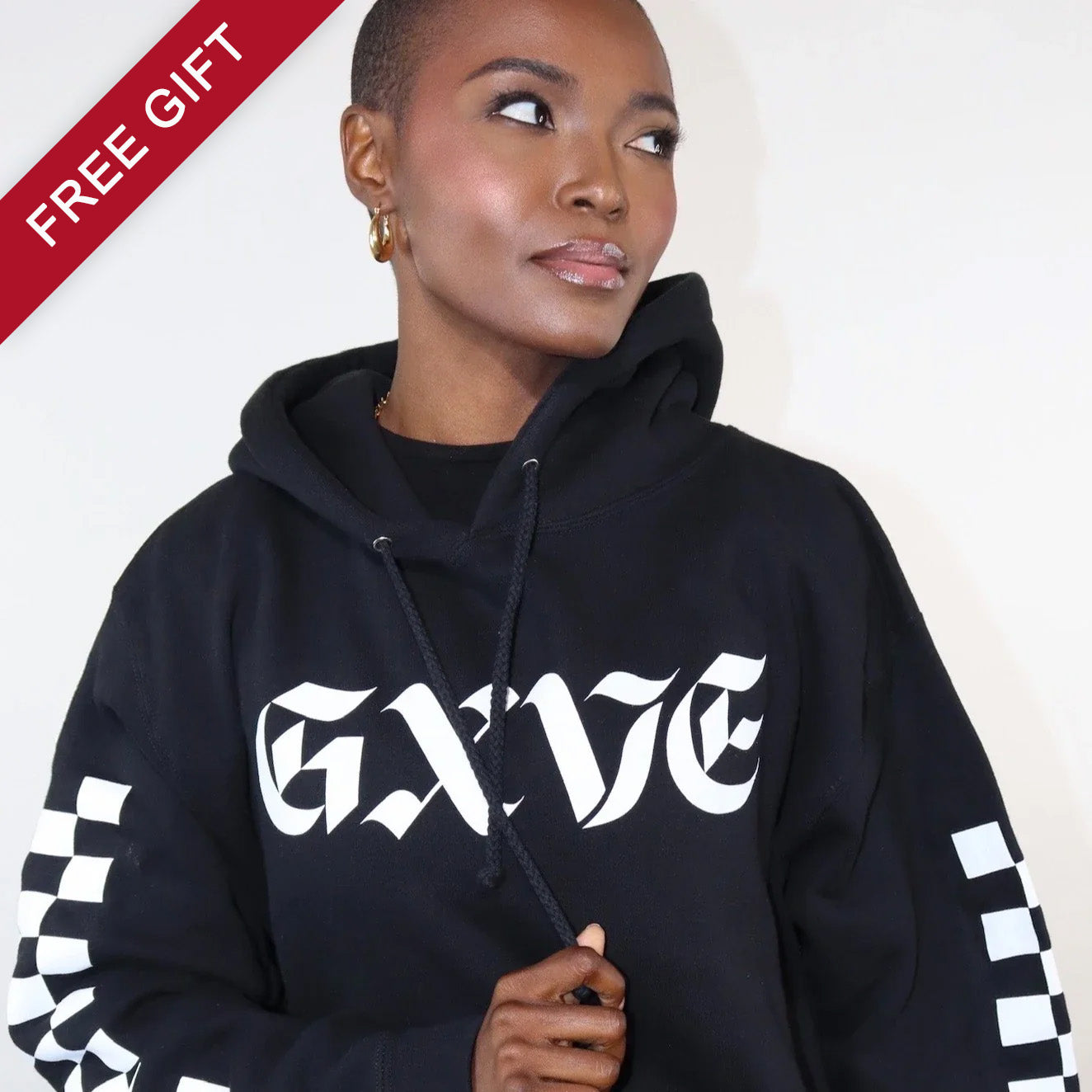 GXVE HOODIE BLACK