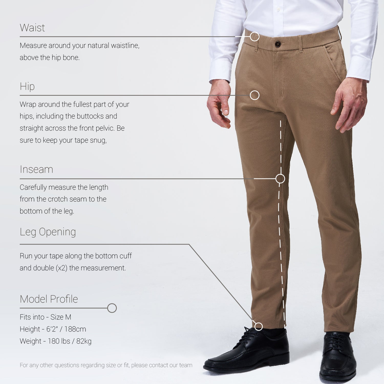 Size Chart - Air-Flex Pants