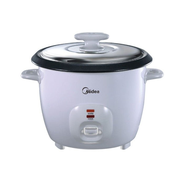 Midea MG-GP18B Conventional Rice Cooker 1.8L Stainless Steel Lid | TBM Online