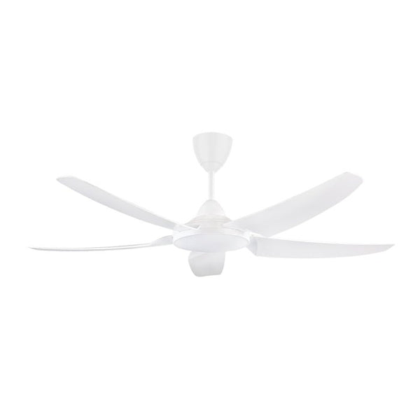 Alpha AX666 (DC) 5B/56 WHITE Ceiling Fan 56" 5 Blades With DC Motor White | TBM Online