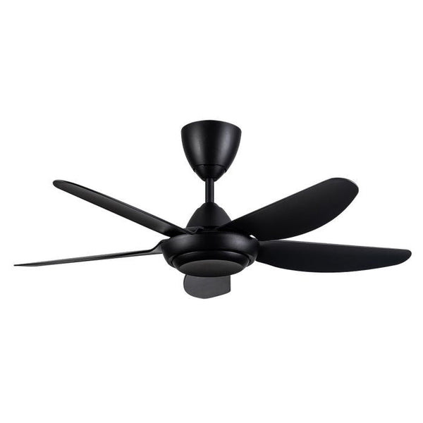 Alpha CX8 5B/40 MATT BLACK Ceiling Fan 5 Blades 40 Inch Matt Black | TBM Online