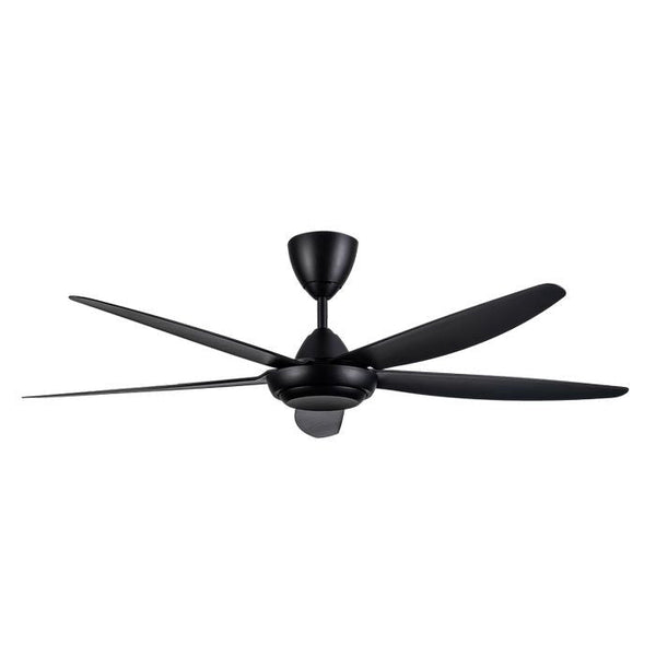 Alpha CX8 5B/56 MATT BLACK Ceiling Fan 5 Blades 56 Inch Matt Black | TBM Online