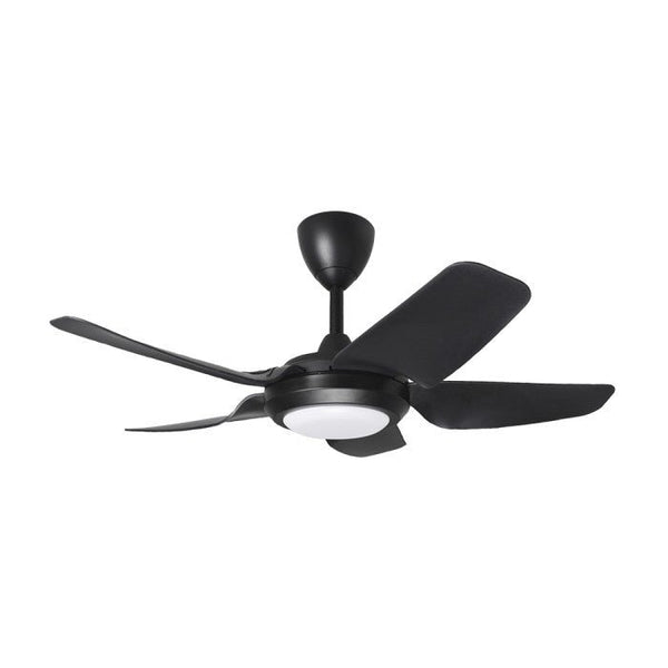 Alpha PRIMA 5B/40 LED MATT BLACK Ceiling Fan 5 Blades 40 Inch LED Motor DC Matt Black | TBM Online