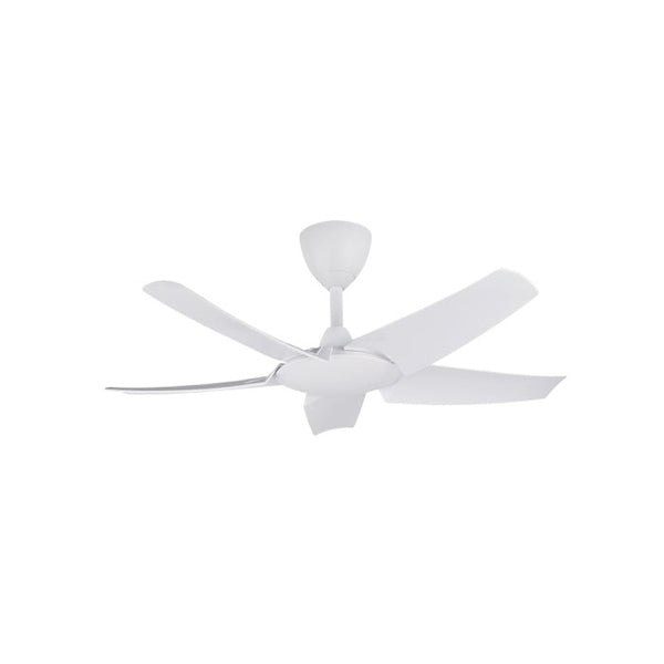 Alpha Cosa EX9 5B/40 MATT WHITE Ceiling Fan 40" 5 Blades DC Motor Matt White | TBM Online