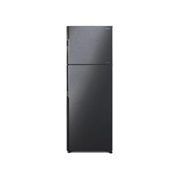 Hitachi R-H355P7M BBK Fridge 2 Doors G318L Brilliant Black | TBM Online