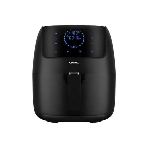 Khind ARF3000 Digital Air Fryer 1200W - 1400W Frying Basket 3L / Cake Basket 1.3L Black | TBM Online