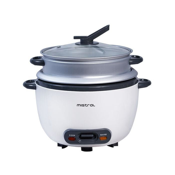 Mistral MRC18D Rice Cooker 1.8L With Steam Tray | TBM Online