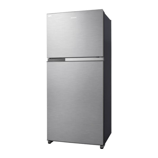 Panasonic NR-TZ601BPSM Fridge 2 Doors G601L Inverter Top Freezer Glossy Silver Steel | TBM Online