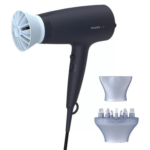 Philips BHD360/23 Hair Dryer Thermo Protect 2100W Navy/BB Blue With Disfusser | TBM Online