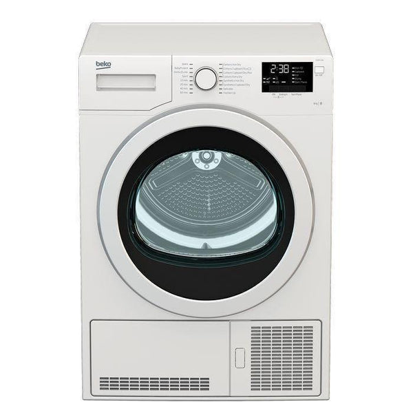 Beko DCJ83133W Dryer 8.0Kg Condenser Sensor Control Inverter | TBM Online