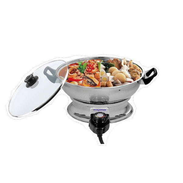 Hanabishi HA3322 2 In 1 Steamboat SS Bowl | TBM Online