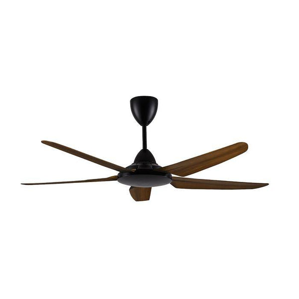 Alpha XPRESS 54 MATT BLACK/WALNUT Cosa Express Ceiling Fan 54" With 5 Blades Matt Black/Walnut | TBM Online