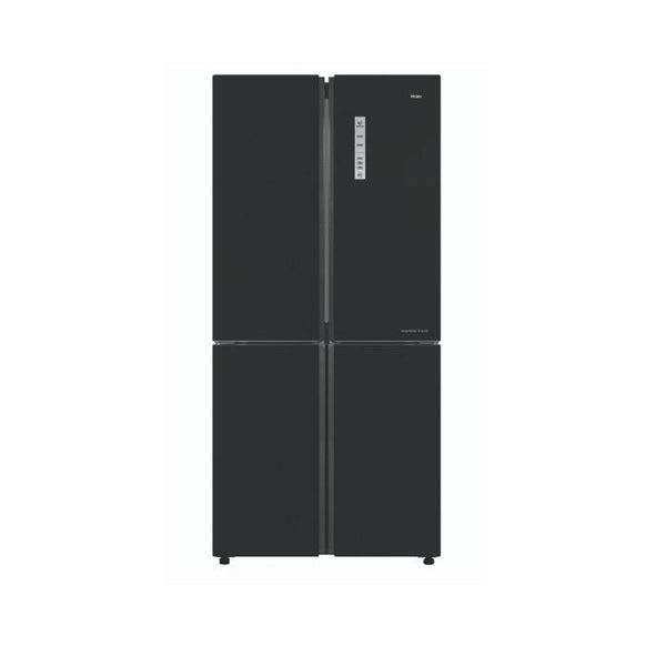 Haier HRF-IG525AMGB Fridge 4 Doors G560L Black Mirror Glass Black | TBM Online