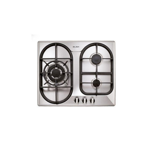 Elba EBH-6630 Built-In Hob Ss 2B C. Iron Kt S.Vl B.Ign | TBM Online