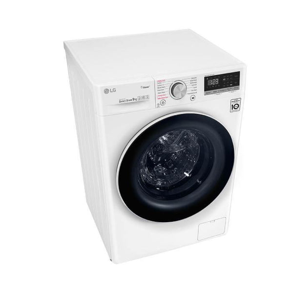 LG FV1409S4W Front Load Washer 9.0Kg Inverter Direct Drive Spa Steam Add Item Smart Think Q | TBM Online