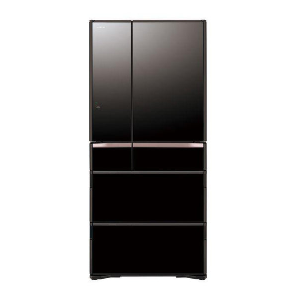 Hitachi R-Wx670Km Xk Fridge 6 Doors Crystal Black | TBM Online