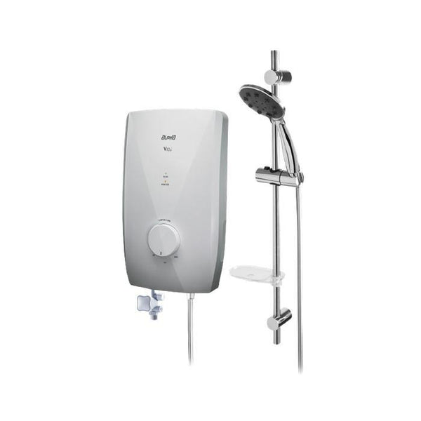 Alpha V10I BIANCO Home Shower Double Relay Elsd With Dc Pump Bianco | TBM Online