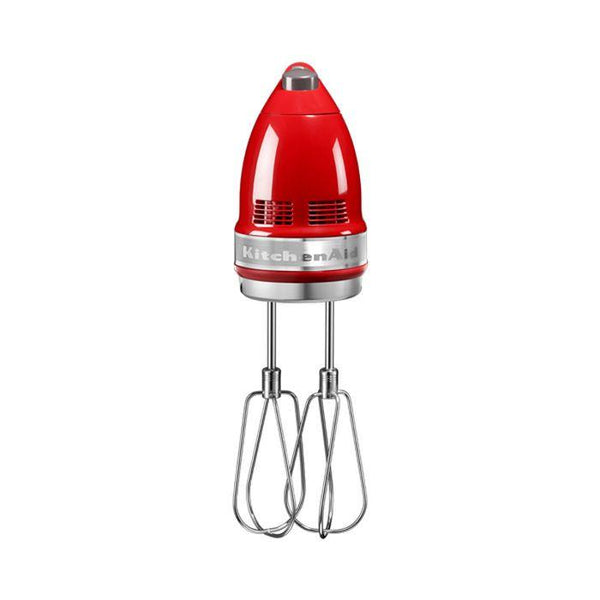 KitchenAid 5KHM9212BER 9 Speed Hand Mixer Empire Red | TBM Online