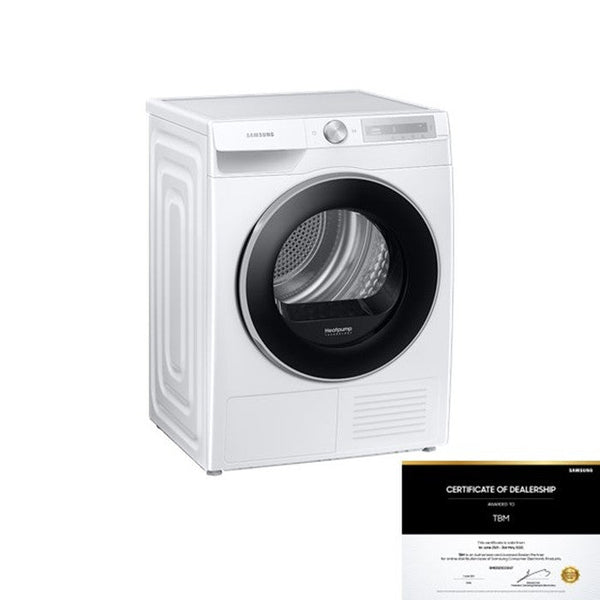 Samsung DV90T6240LH/FQ Heat Pump Dryer AI Control 9.0 kg White | TBM Online