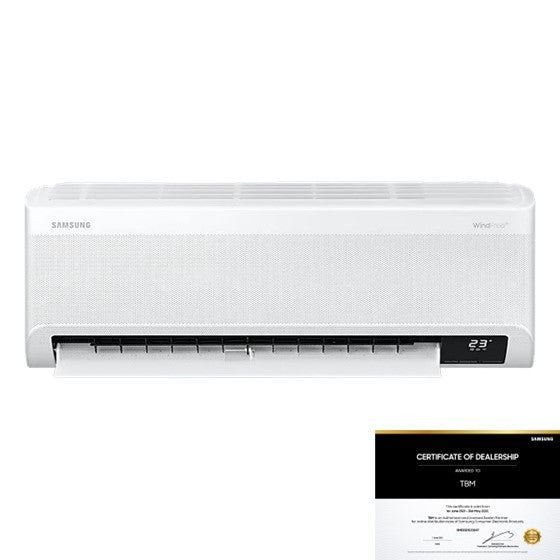 Samsung IN:AR13BYFAMWKNME Air Cond 1.5HP Wall Split Gas R32 S-Inverter | TBM Online