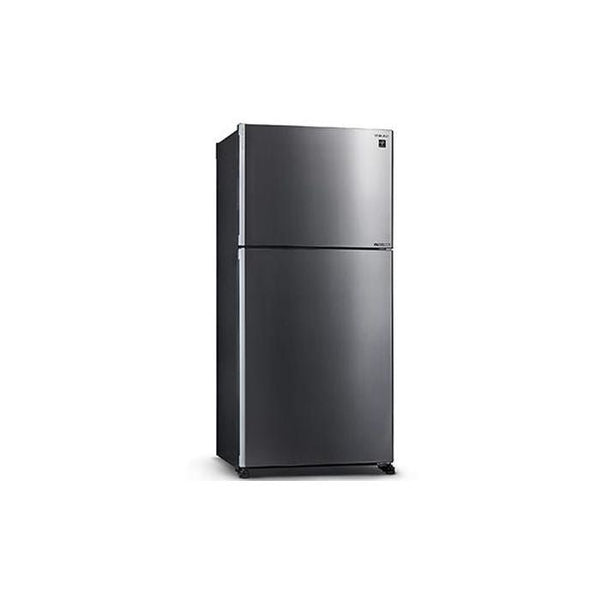 Sharp SJP801MFMS Fridge 2 Doors G720L Inverter Silver Metal | TBM Online