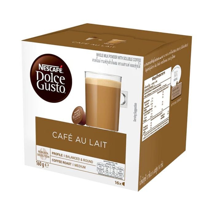 Nescafe Dolce Gusto 12488314 Café Au Lait, TBM Online