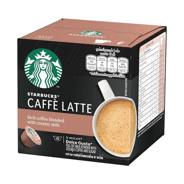 Starbucks Nescafe 12501458 White Cafe Latte Capsules | TBM Online