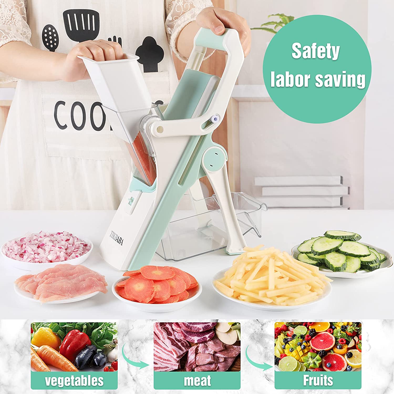 Classic 5 in 1 multifunctional Vegetable Cutter,Piller,slicer Greater –  Raines Africa